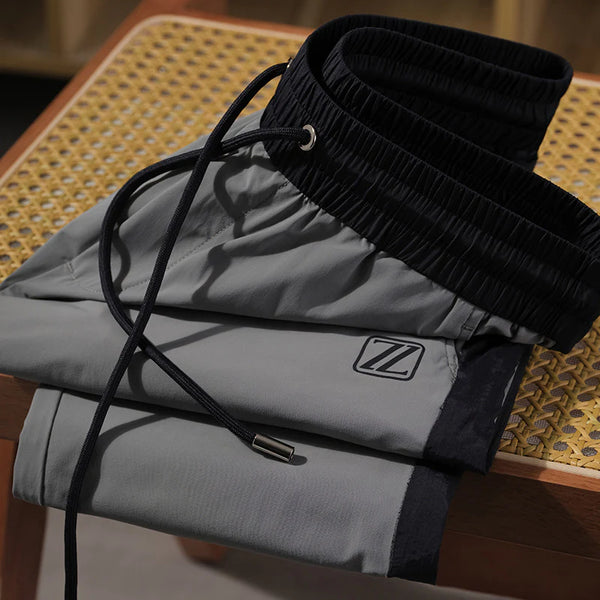 Merinowear Grey & Black Joggers – Smart, Stylish & Comfortable