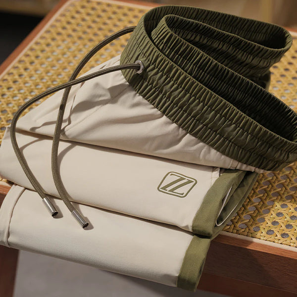 Merinowear Beige & Olive Joggers – Premium Comfort & Style