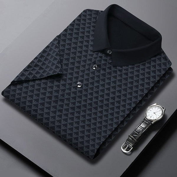 Men's Black Soft Printed T-Shirt - Merinowear