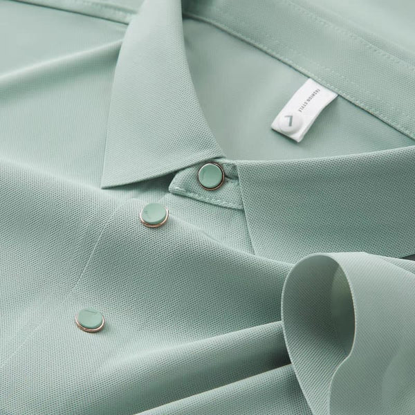 Men's Soft Pista Stitchless Half Sleeve Polo T-shirt - Merinowear