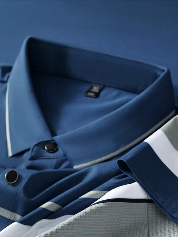 Men's Navy Stitchless Regular Fit Half Sleeve T-Shirt - Merinowear