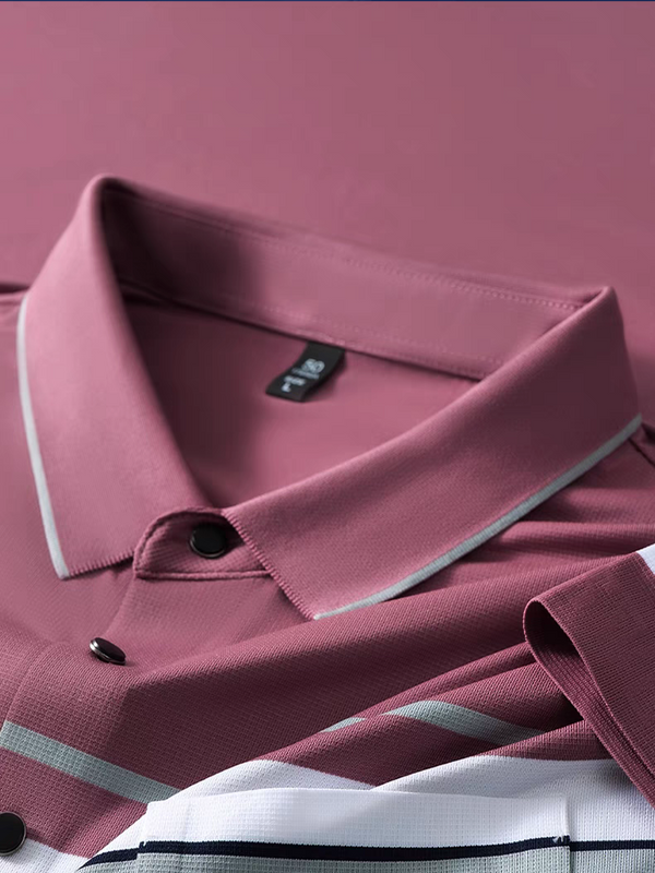 Men's Pink Stitchless Regular Fit Half Sleeve T-Shirt - Merinowear